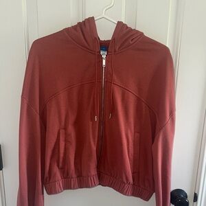 Old Navy Active Maroon Zip Up Jacket